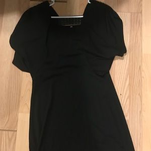 Black grommet detail Blue Heaven dress